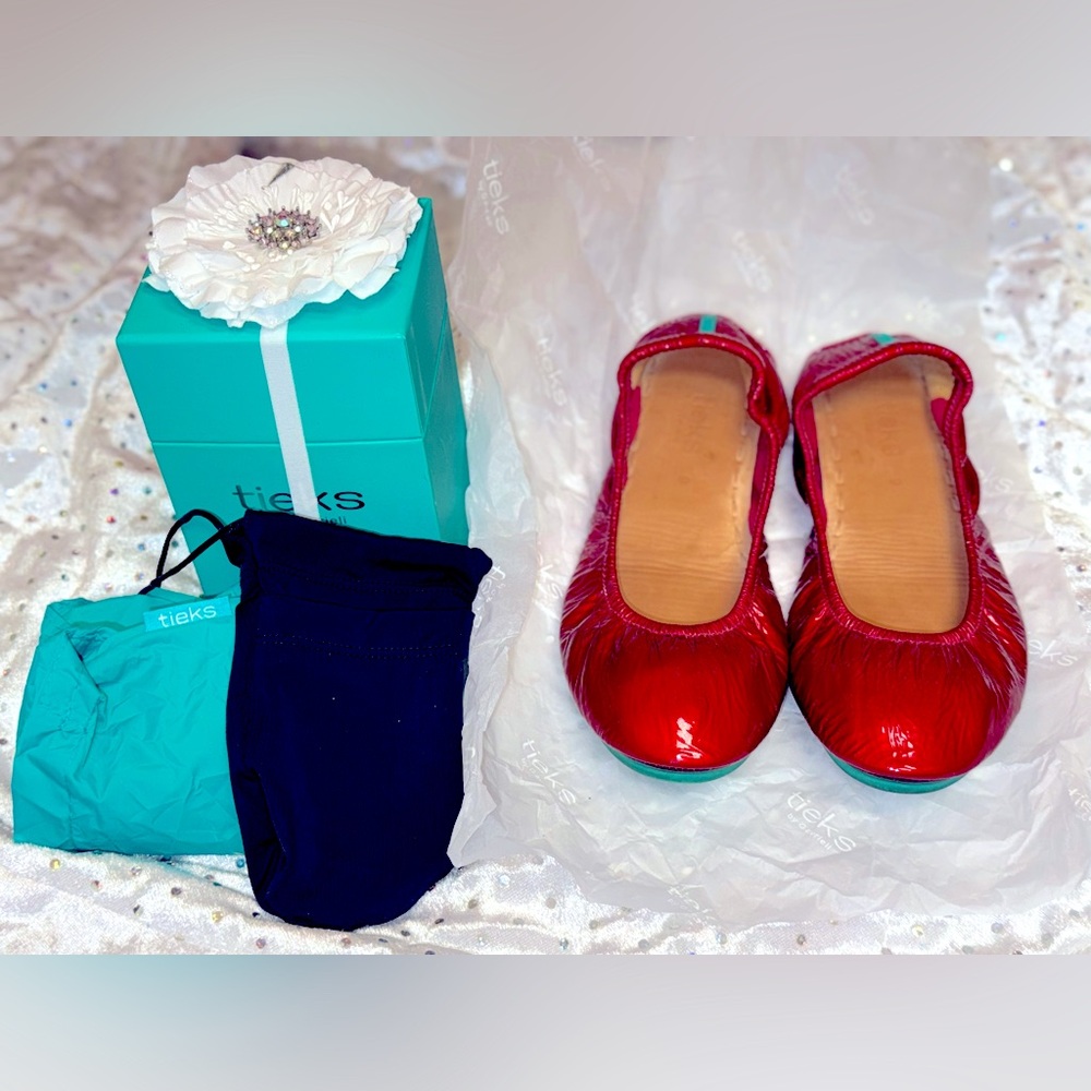 Tieks Red Diamond Limited Edition